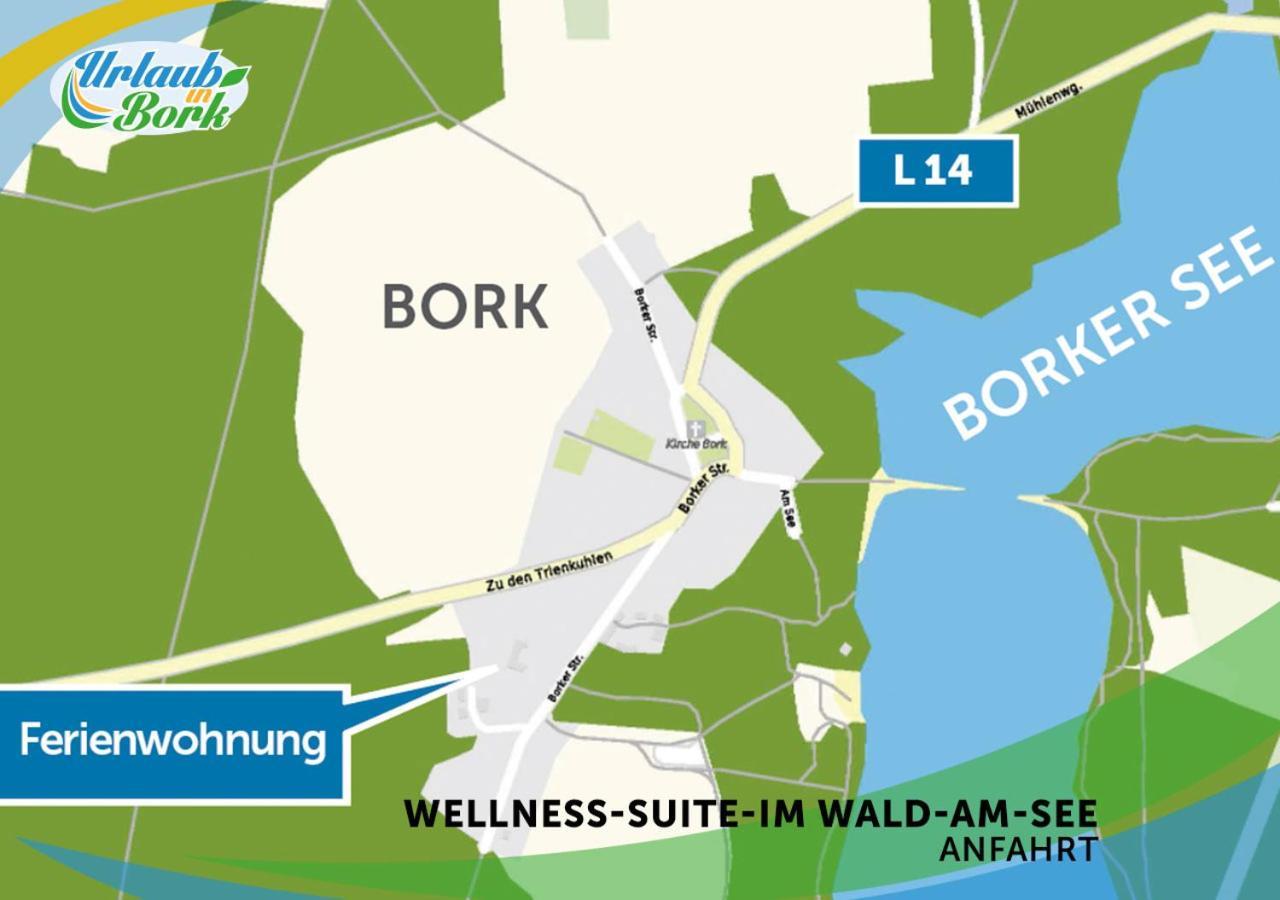 Wellness-Suite-im-Wald-am-See Kyritz Exterior foto