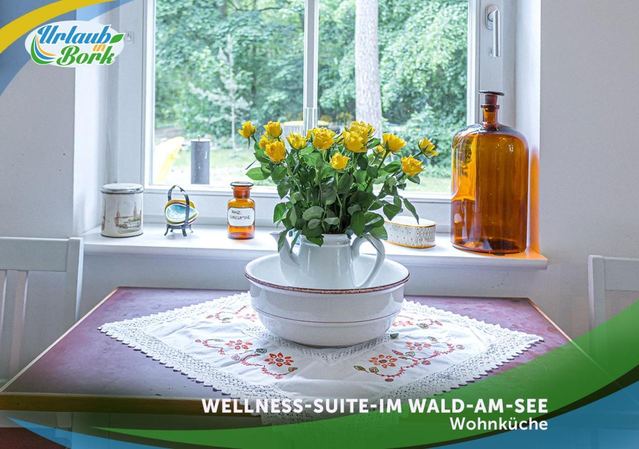 Wellness-Suite-im-Wald-am-See Kyritz Exterior foto