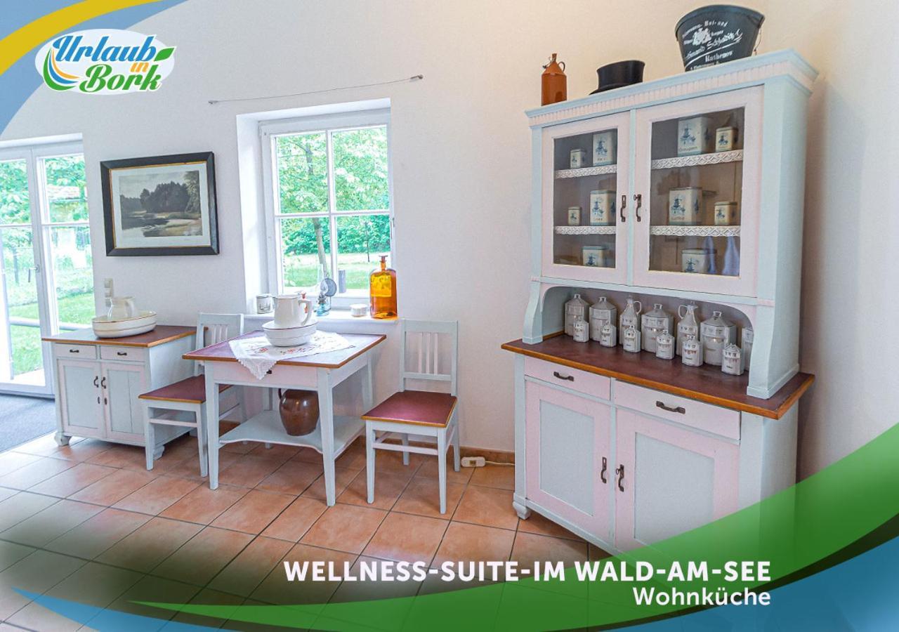 Wellness-Suite-im-Wald-am-See Kyritz Exterior foto